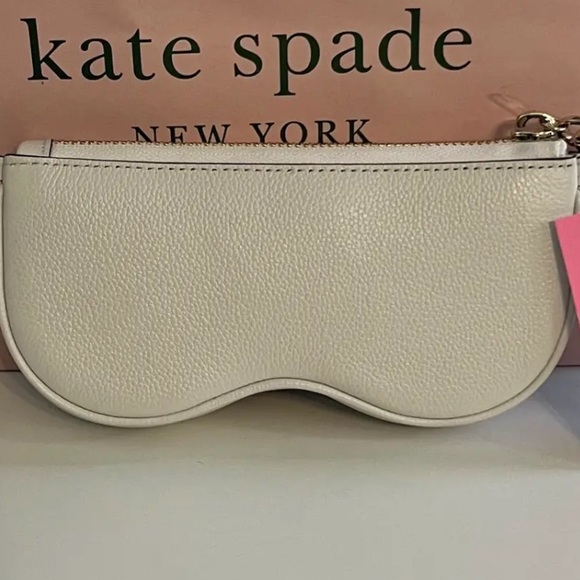 kate spade Bags Kate Spade Poolside Splash Sunglass Holder W Clip On In White Dove Nwt